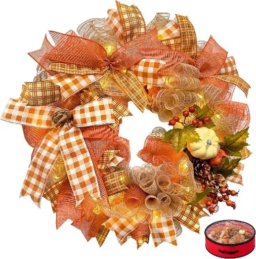 24" Fall Wreath