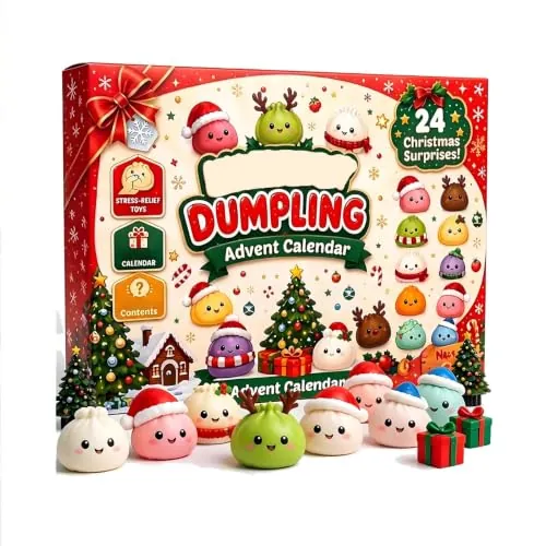 Christmas Squishies Advent Dumplings Countdown Calendar