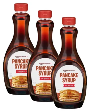 3-Pack 12oz Amazon Grocery Original Pancake Syrup