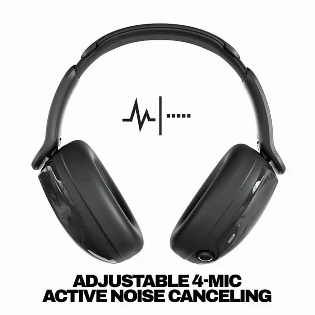 Skullcandy Hesh 540 Active Noise Cancelling Wireless over-Ear Headphones USB-C 65 hours of battery