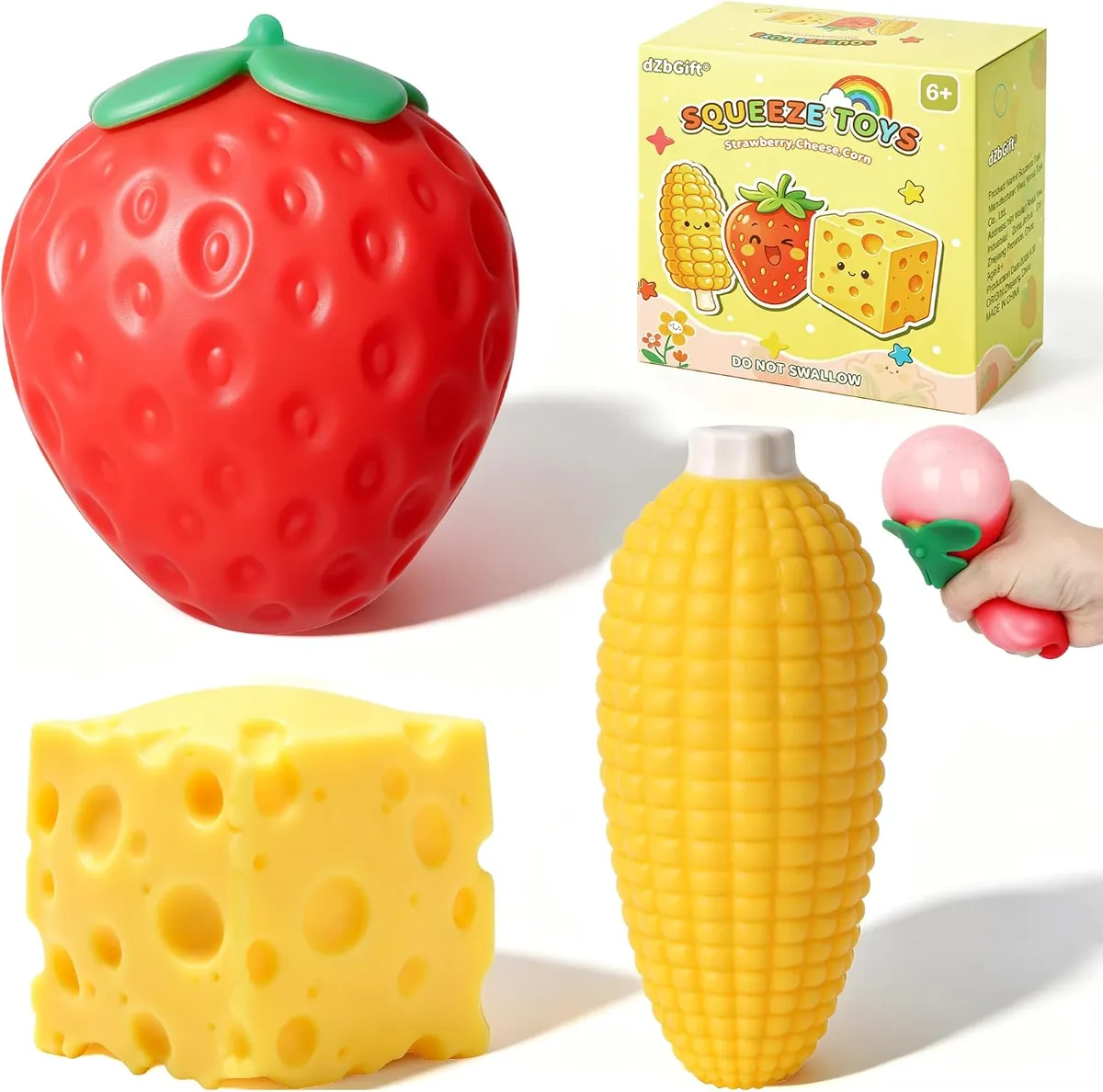 Fruit Squishy 3-Pack