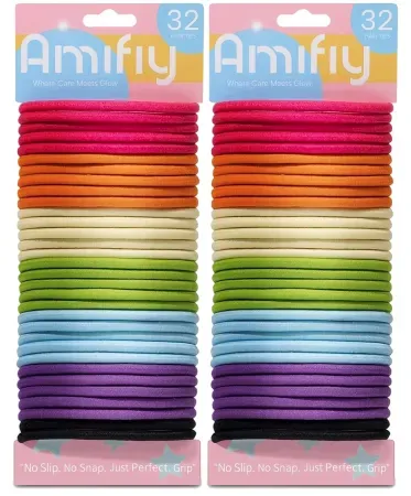 64-Count Amifiy No Damage Hair Ties