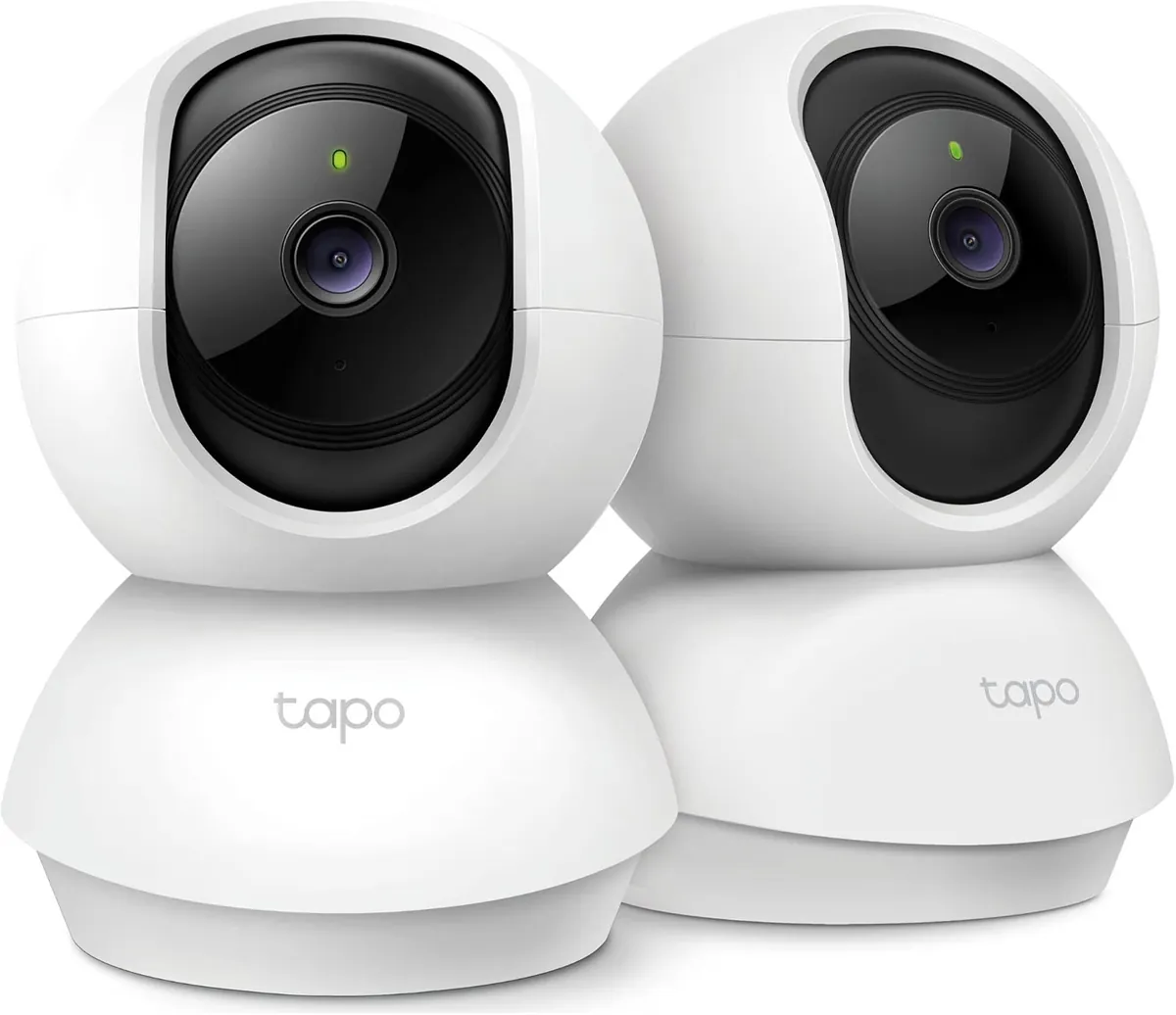 Tapo 2K Pan Tilt Security Camera C210 2 Pack