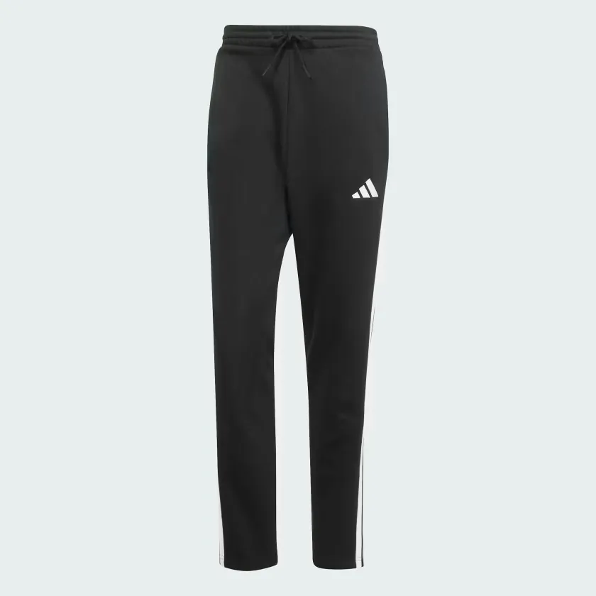 adidas Essentials 3-Stripes Open Hem Fleece Pants