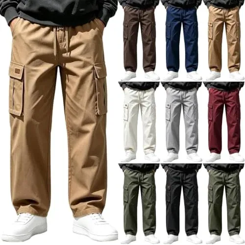 Men Casual Cargo Pants