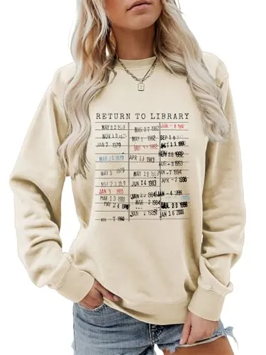 Return to Library Sweatshirt