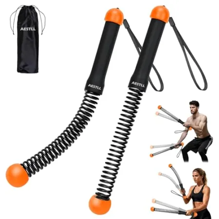 2 Pack AESTLL Portable Weighted Cordless Battle Ropes