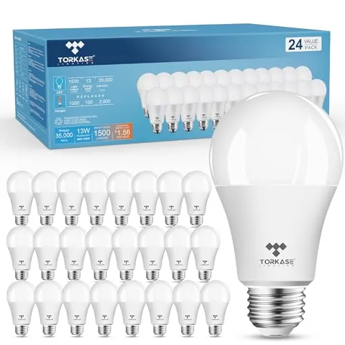 A19 LED Bulb 24-Pack