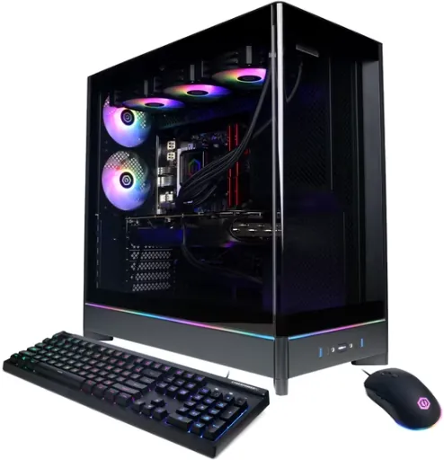 CyberPowerPC Gamer Supreme Liquid Cool Gaming Desktop AMD Ryzen 7 9800X3D 32GB RTX 5080 16GB 2TB SSD