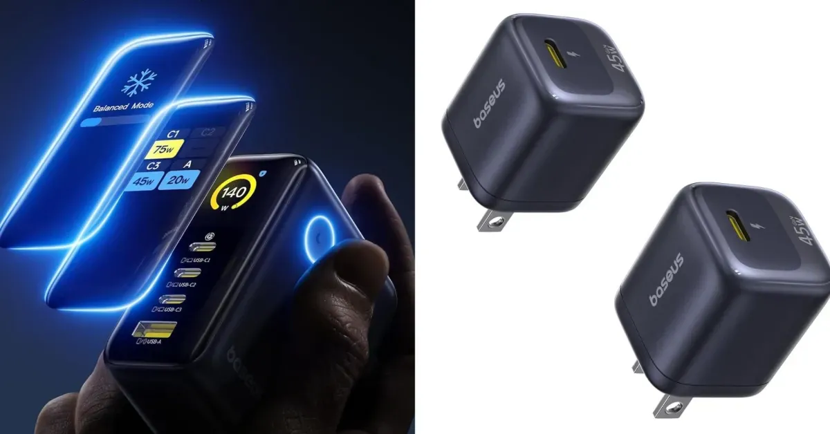 2-pack of 45W USB-C chargers for FREE when you buy this 140W Smart Display model