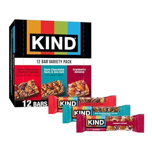 KIND Nut Bars Variety Pack 12-Count