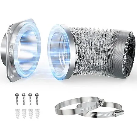 Prime Members: JEEVONY Magnetic Coupling Airtight Seal Dryer Vent Connector Kit