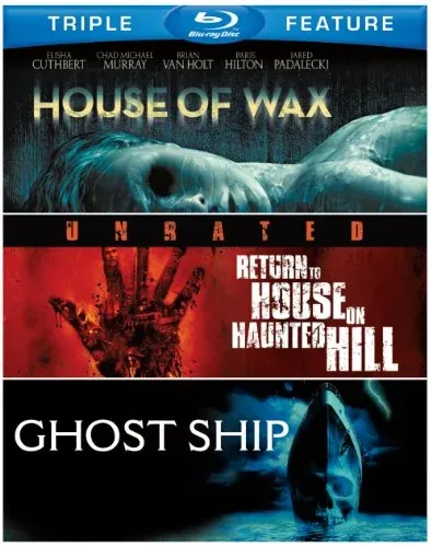 House of Wax (2005) / Return to House on Haunted Hill / Ghost Ship Blu Ray