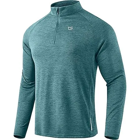 G Gradual Men's Long-Sleeve Quarter-Zip Running Shirt (various)