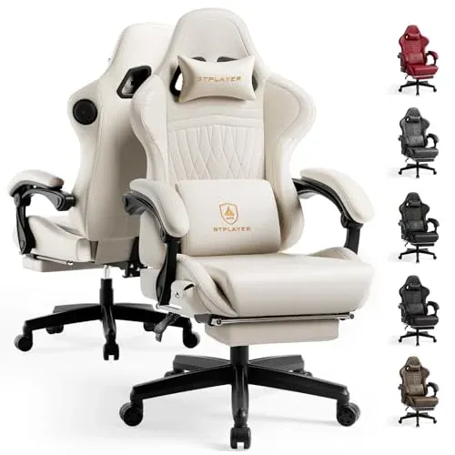 GTPLAYER Gaming Chair ACE-PRO with Speakers, Footrest, App Support & Bluetooth Control