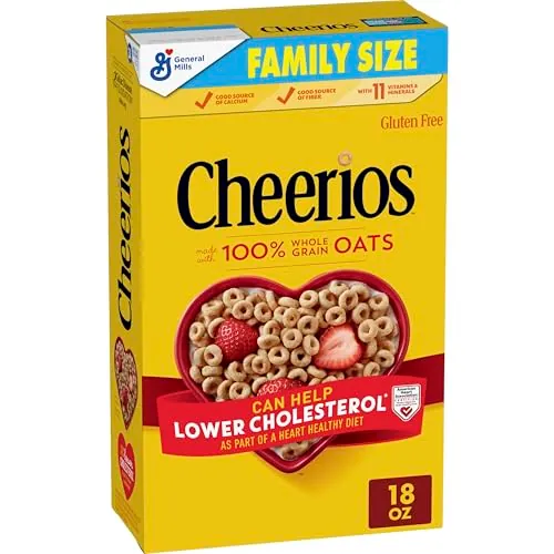 Cheerios Heart Healthy Gluten Free Breakfast Cereal 18 oz