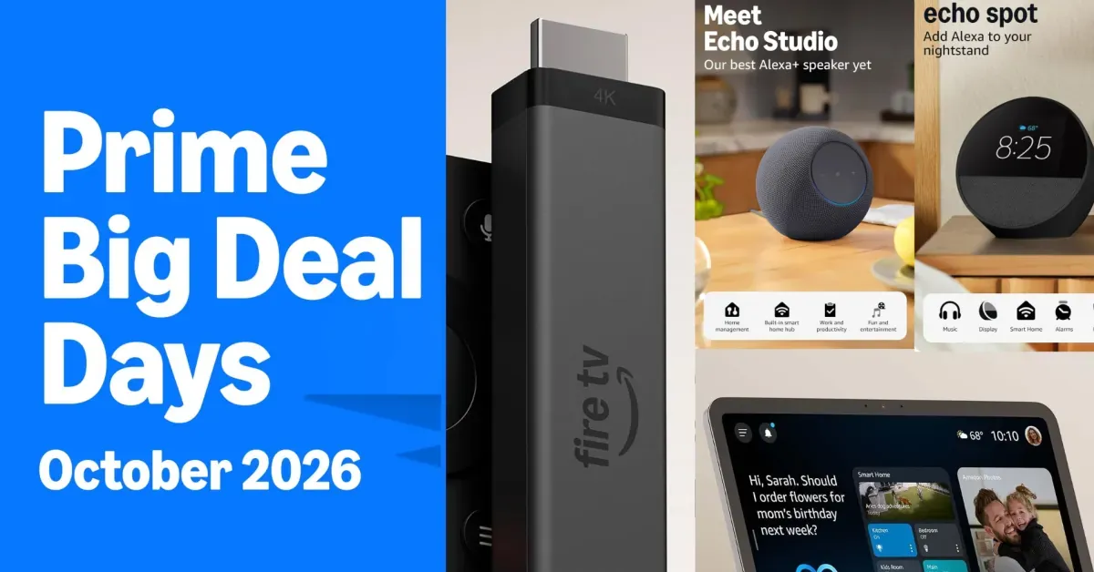Official Amazon gear fall Prime Day deals