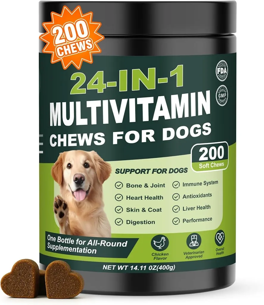 24-in-1 Dog Multivitamin Chews 200-Ct.