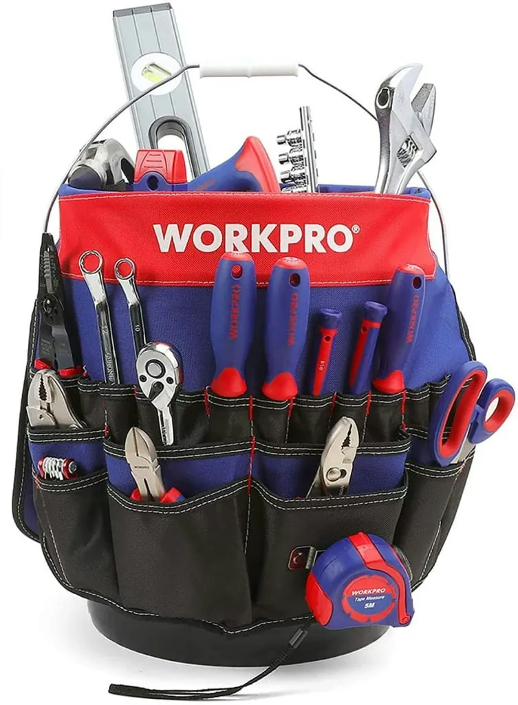 WorkPro Bucket Tool Organizer