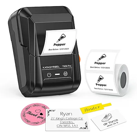 SUPVAN T50M Pro Bluetooth Thermal Label Maker w/ Tape