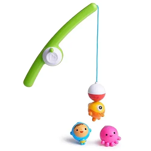 Munchkin Fishin’ Magnetic Baby and Toddler Bath Toy 4pc Set