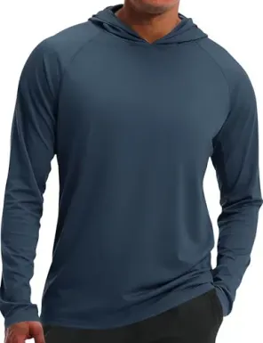 iWoo Men's UPF 50+ Sun Protection Hoodie
