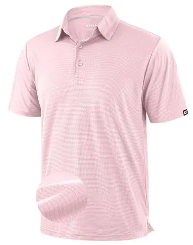 Men's Dry Fit Short Sleeve Golf Polo Shirt