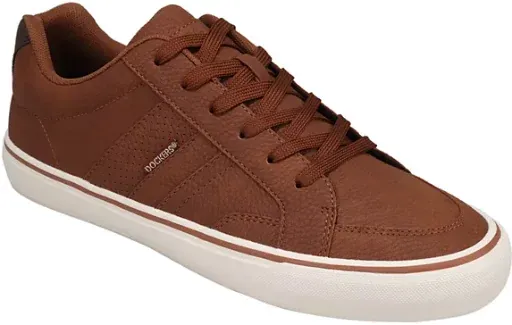 Dockers Men's Curtis Casual Lace-Up Sneakers, Brown