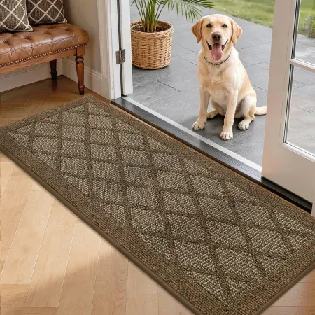 20" x 48" COSY HOMEER Non-Slip Low Profile Entryway Door Mat