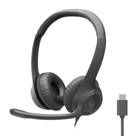 Logitech H391 Wired Headset PC/Laptop Stereo Headphones