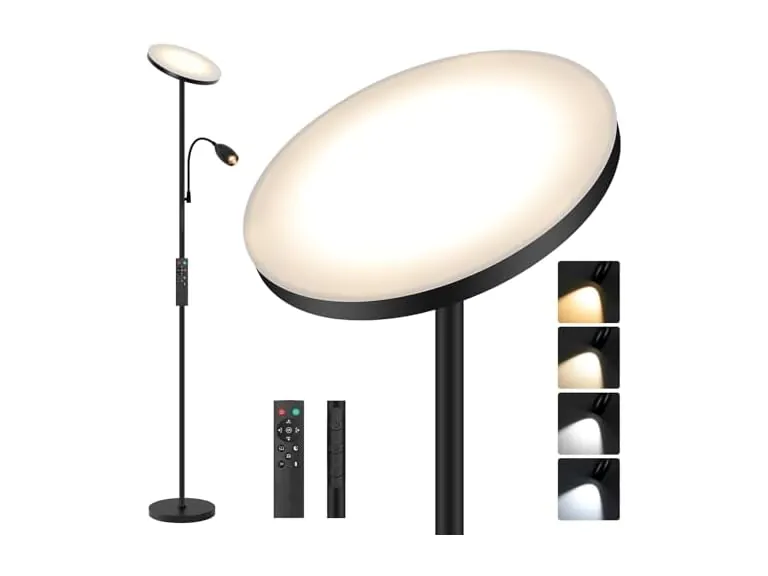 Reading Floor Lamp, 72" Tall LED