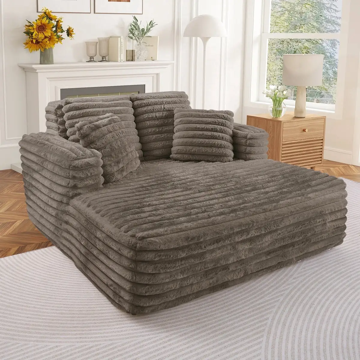 Muumblus Oversized Chaise Lounge Chair Indoor Furniture