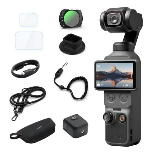 DJI Osmo Pocket 4 Traveler Combo 4K Gimbal Camera
