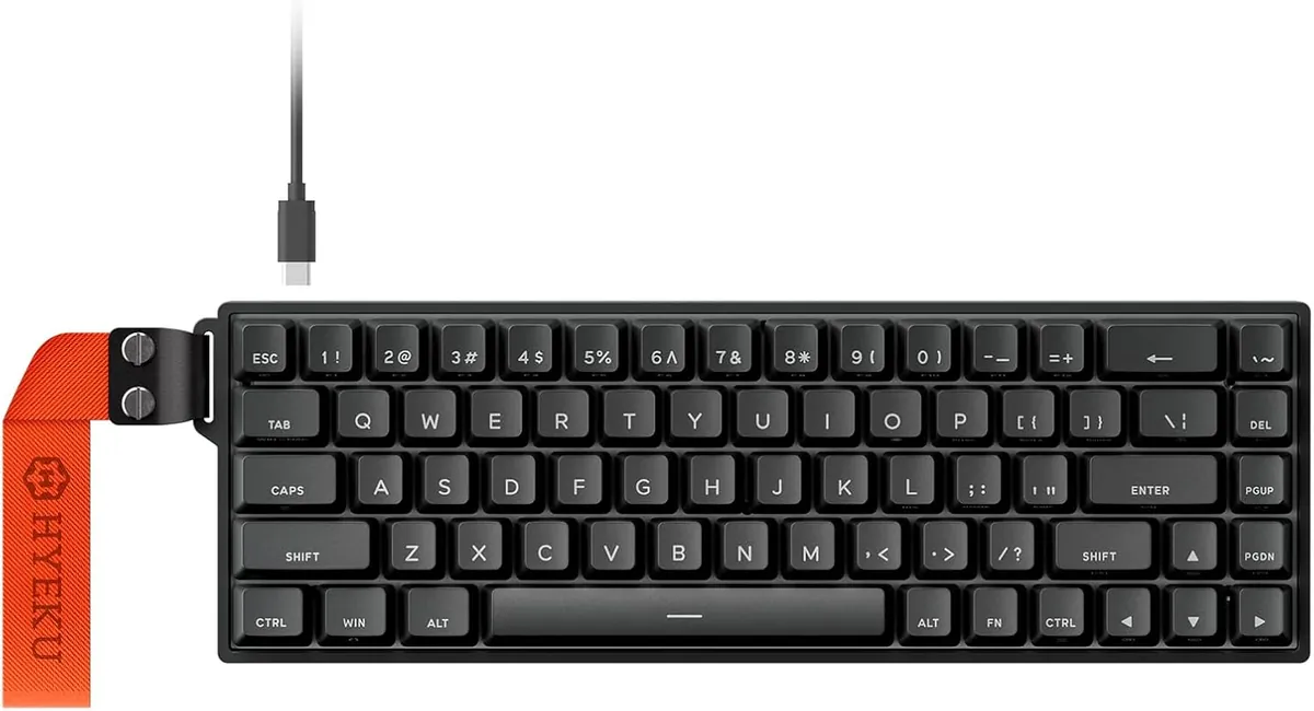Hexgears HK-K22 (black) 65% Linear Hall Effect Keyboard, RGB Backlit