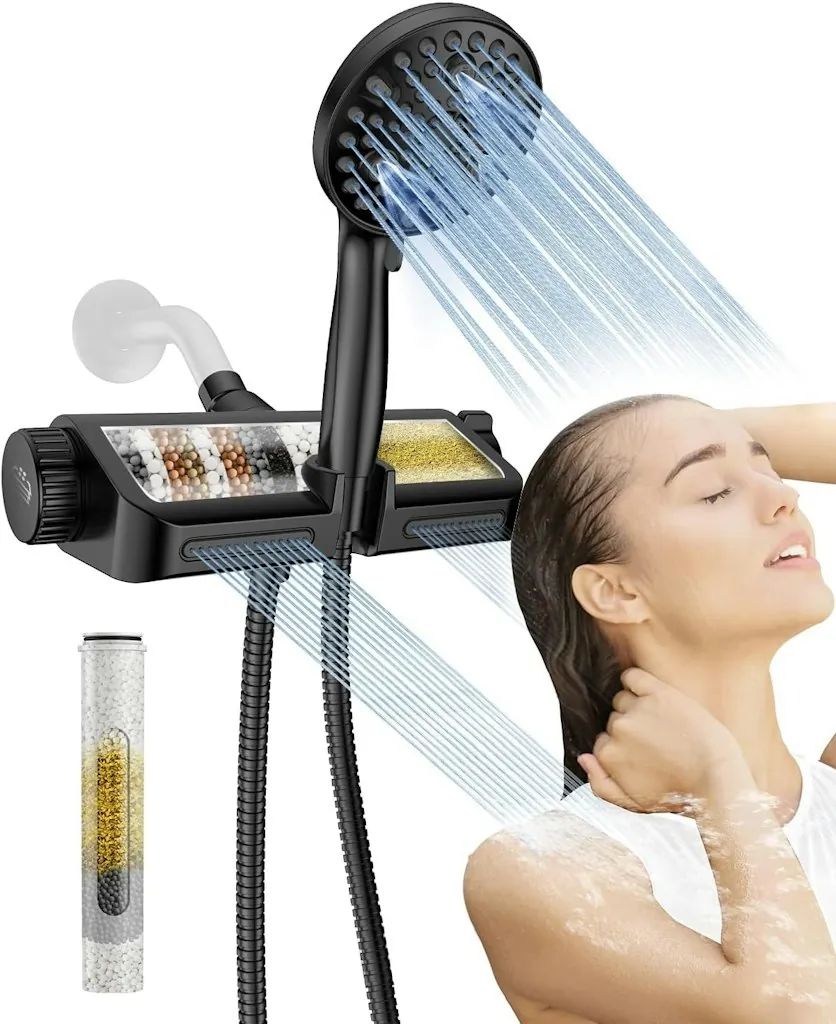 MakeFit Filtered Shower Head w/ Handheld Combo
