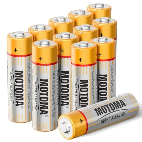 MOTOMA 1.5V AA Batteries 12 Pack 1920mAh Alkaline Double A Batteries