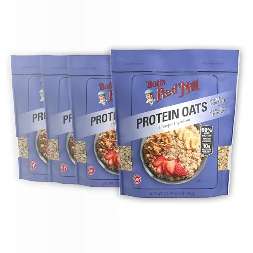 Bob's Red Mill High Protein Oats, 32oz (4 Pack)