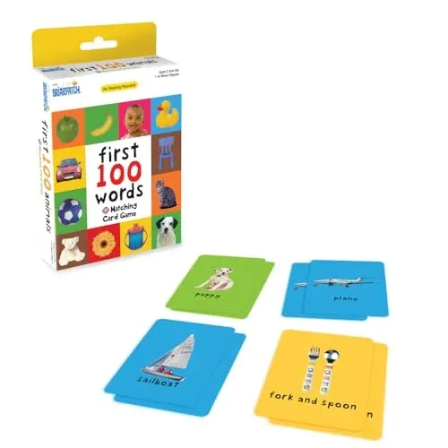 First 100 Words Matching Card Game
