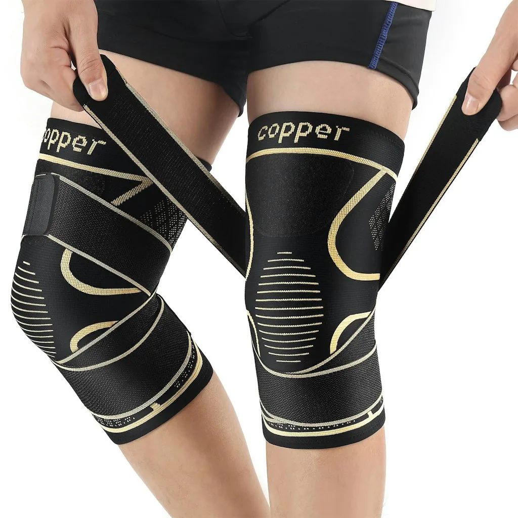 Copper Knee Support Brace 2-Pack