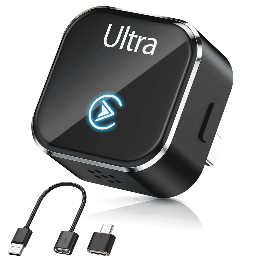 2-in-1 Wireless CarPlay & Android Auto Adapter