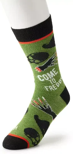 Nightmare on Elm Street or Corona Novelty Crew Socks