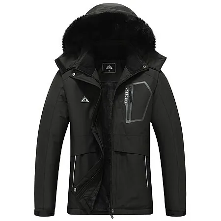 MOERDENG Women's Softshell Waterproof Winter Jacket w/ Detachable Hood (various)