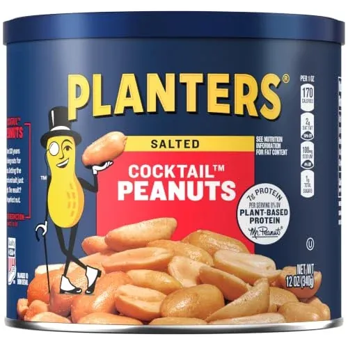 PLANTERS Salted Peanuts 12 Oz
