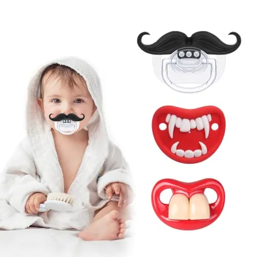 Funny Pacifiers 3-Pack