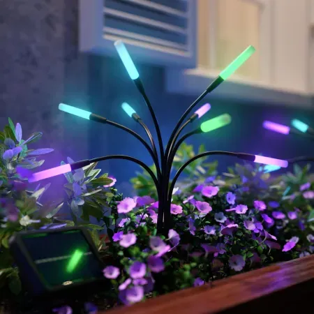 2-Pack Nanoleaf Solar Garden Outdoor Pathway Lights