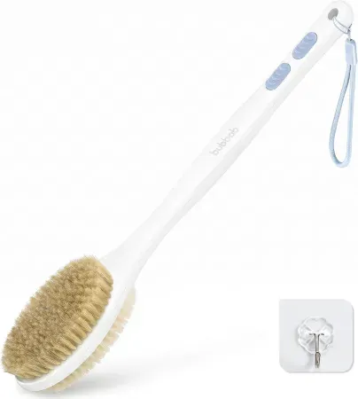 Bubbob Dual-Sided Back Scrubber w/ Long Handle