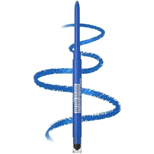 Maybelline Tattoo Studio Automatic Gel Pencil Eyeliner, Sleepless Sapphire