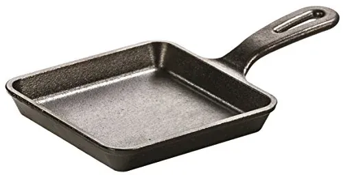 Lodge 5" Cast Iron Square Pre-Seasoned Wonder Skillet