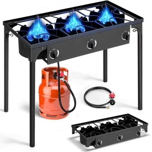 Ktaxon 3-Burner Gas Propane Grill 225K BTU
