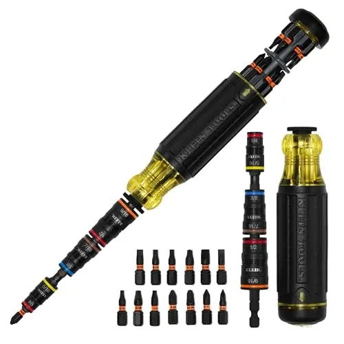 Klein Tools 20-In-1 Multi-Function Impact Socket & Screwdriver Set